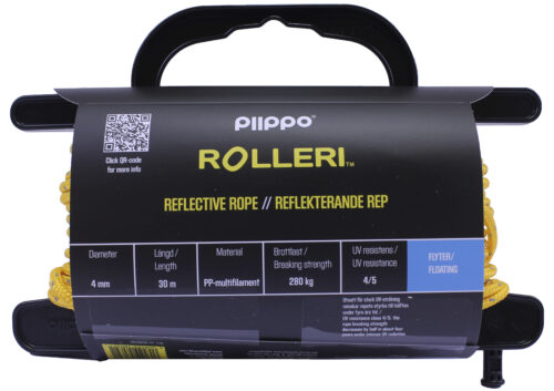 Rolleri reflective rope, PP-multifilament 4mm x 30m - Image 2