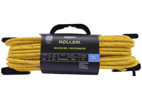 Rolleri reflective rope, PP-multifilament 8mm x 20m - Image 2